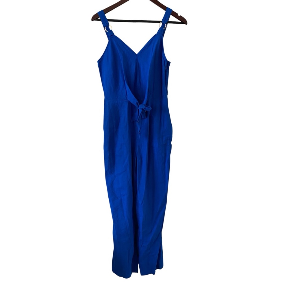 INC International Concepts Blue Jumpsuit Women’s Size 6P Petite
